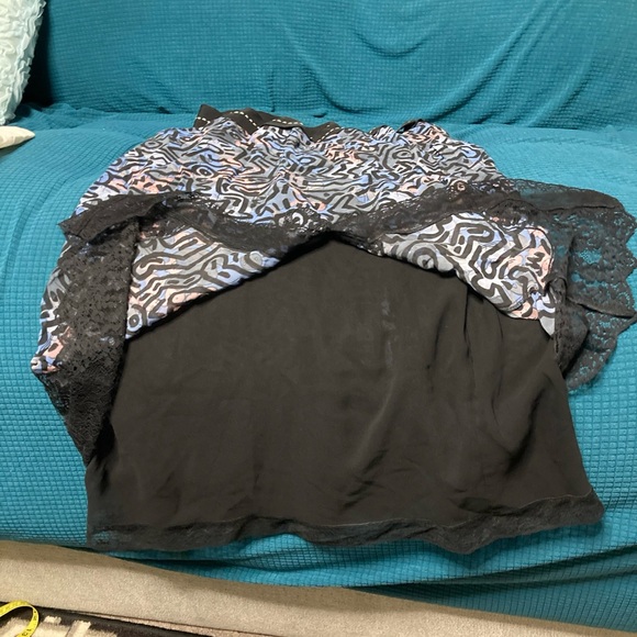 COPY - NWOT Womens Coach Skirt Size 4  Sheer Lined Juniors - Picture 3 of 8